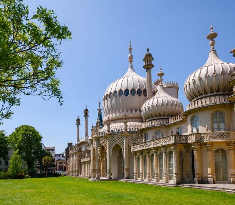 Royal Pavilion in Brighton, East Sussex, Southern England, UK